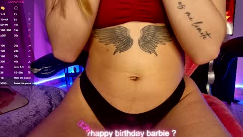 Snapshot of barbie20_ chatting on 06/14/26, 02:24 sexy Barbie online show from 06/14/26, 02:24