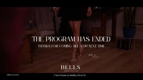 Call me Bells  Next Stream on Wednesday    Feb 26  online show from 03/09/25, 02:50