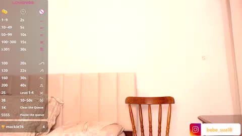 Snapshot of bebe_sua chatting on 01/26/25, 12:26 Jennifer online show from 01/26/25, 12:26