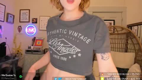 Beck the tongue online show from 02/19/26, 10:39