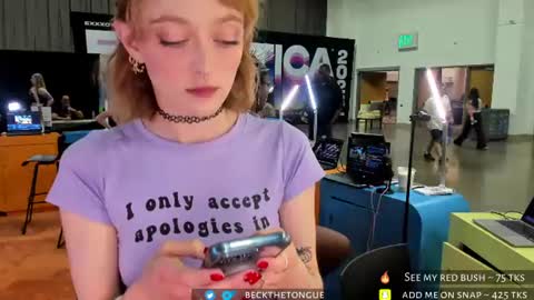 Beck the tongue online show from 06/27/26, 07:52