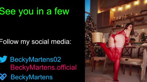BeckyMartens come join me on    while im offline here  online show from 12/31/24, 02:51