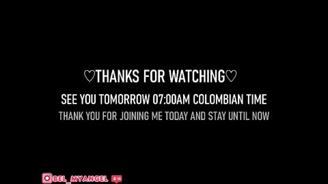 In instagran bel myangel online show from 01/31/26, 07:11