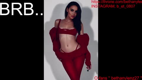 bethanylenz2 online show from 04/21/26, 07:39