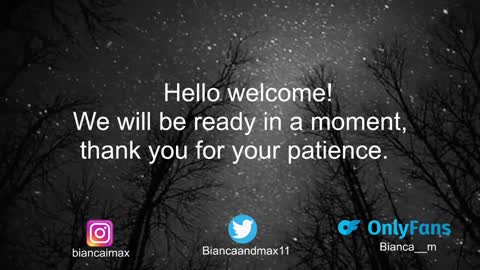 Snapshot of bianca_and_maxwell chatting on 01/14/25, 02:00 bianca and maxwell online show from 01/14/25, 02:00