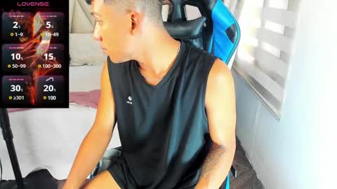 Snapshot of blacksex_boy chatting on 02/24/25, 07:41 Marlon online show from 02/24/25, 07:41