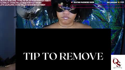 Queen Siren online show from 03/31/26, 06:58