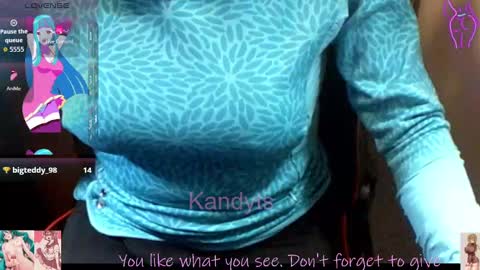 Snapshot of blkandy23 chatting on 10/04/25, 01:36 Kandyts online show from 10/04/25, 01:36