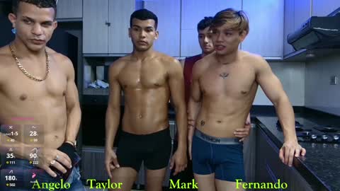 Snapshot of boysgang_sex chatting on 12/31/24, 02:47 Angelo Mark Fernando Taylor online show from 12/31/24, 02:47