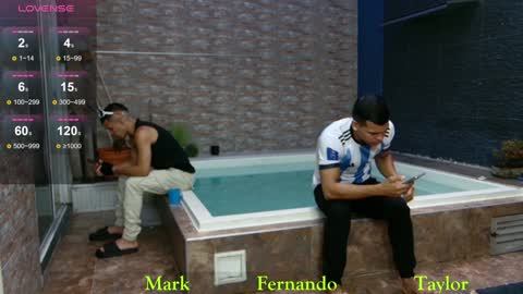 Snapshot of boysgang_sex chatting on 01/17/25, 11:27 Angelo Mark Fernando Taylor online show from 01/17/25, 11:27