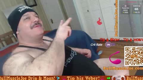 Snapshot of bullmusclejoe chatting on 12/12/24, 05:52 BullMuscleJoe online show from 12/12/24, 05:52