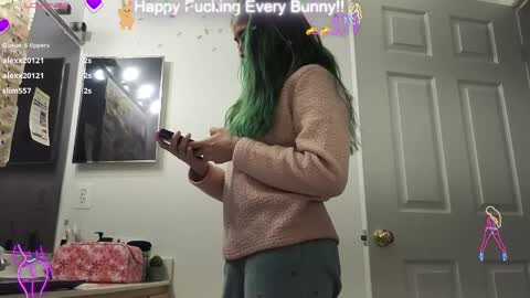 Snapshot of bunnycheekz chatting on 01/30/25, 12:29 Tokki bunny online show from 01/30/25, 12:29