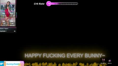 Tokki  bunny  online show from 04/10/26, 02:33