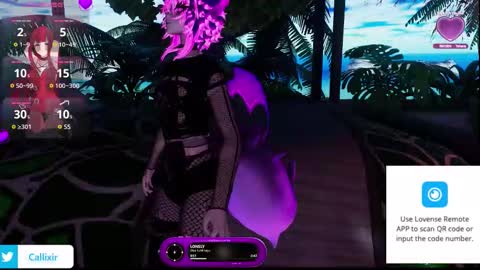 Snapshot of callixir chatting on 11/13/25, 02:54 Callixir online show from 11/13/25, 02:54