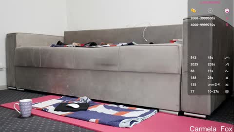 Carmela online show from 10/27/25, 09:02