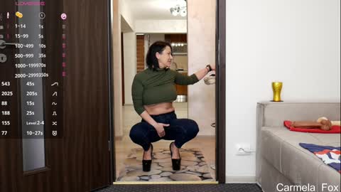 Snapshot of carmela_fox chatting on 12/23/25, 09:29 Carmela online show from 12/23/25, 09:29