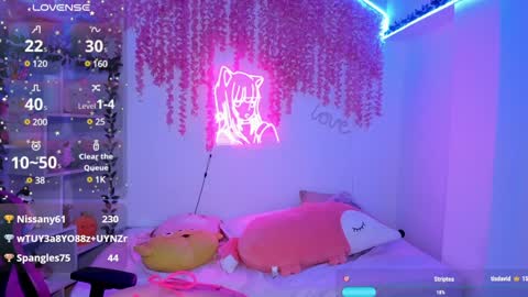 Snapshot of cat_kitty18 chatting on 01/22/25, 12:38 Lorena Saenz online show from 01/22/25, 12:38