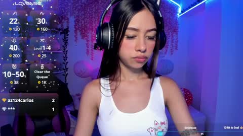 Snapshot of cat_kitty18 chatting on 02/03/25, 07:52 Lorena Saenz online show from 02/03/25, 07:52