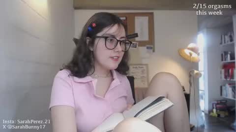 Snapshot of cherrybunny21 chatting on 10/14/25, 10:21 Sarah Prez online show from 10/14/25, 10:21