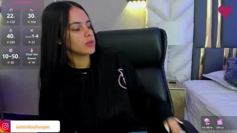Snapshot of chloeharper_ chatting on 02/19/26, 12:23 Chloe Harper online show from 02/19/26, 12:23