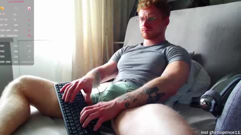 Snapshot of chris_boy37 chatting on 04/27/26, 11:52 redhead thief of sausages and hearts online show from 04/27/26, 11:52