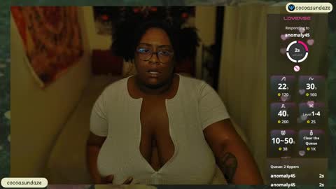 Snapshot of cocoasundaze chatting on 04/07/26, 03:23 Sunnye Daze online show from 04/07/26, 03:23