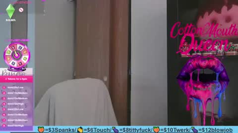 Snapshot of cottonmoufqueen chatting on 06/25/26, 05:12 cottonmoufqueen online show from 06/25/26, 05:12