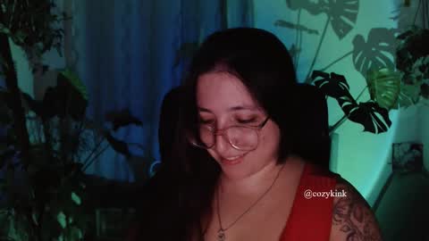 Snapshot of cozykink chatting on 02/21/26, 02:12 The Cozy Goddess Goddess M online show from 02/21/26, 02:12