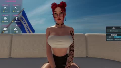 Snapshot of dafne_houston chatting on 02/01/25, 10:34 DAFNE online show from 02/01/25, 10:34