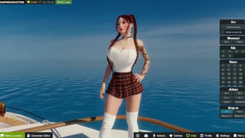 Snapshot of dafne_houston chatting on 10/05/25, 09:13 DAFNE online show from 10/05/25, 09:13