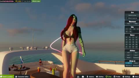 Snapshot of dafne_houston chatting on 10/09/25, 12:19 DAFNE online show from 10/09/25, 12:19