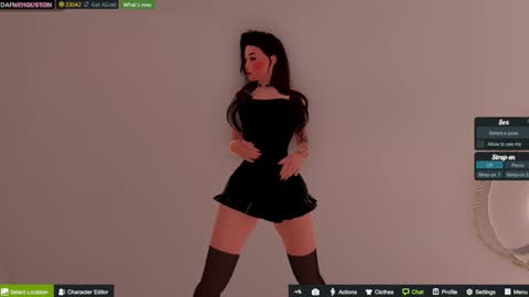 Snapshot of dafne_houston chatting on 10/19/25, 05:46 DAFNE online show from 10/19/25, 05:46