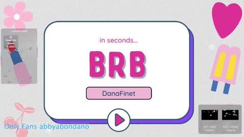 Snapshot of danafinet chatting on 12/20/25, 03:13 A B B Y online show from 12/20/25, 03:13