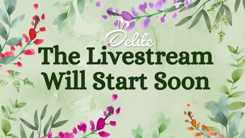 DeLite  Next stream on Wednesday or Thurdsay  online show from 04/30/26, 07:58