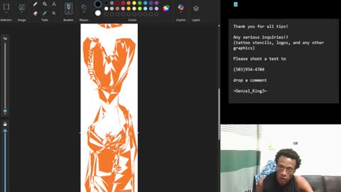 Denzel King3 online show from 10/23/25, 09:52