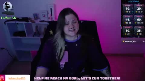 Snapshot of destroyall420 chatting on 01/26/25, 05:45 Lola Bdsm and fries online show from 01/26/25, 05:45