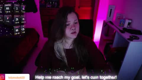 Snapshot of destroyall420 chatting on 02/25/25, 07:09 Lola Bdsm and fries online show from 02/25/25, 07:09