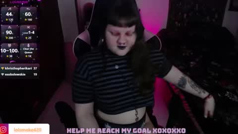 Snapshot of destroyall420 chatting on 10/10/25, 06:12 Lola Bdsm and fries online show from 10/10/25, 06:12