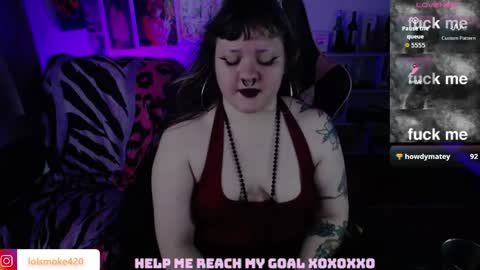 Snapshot of destroyall420 chatting on 05/08/26, 08:47 Lola Bdsm and fries online show from 05/08/26, 08:47