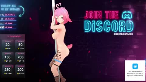 Snapshot of el_xox chatting on 01/18/25, 12:13 el XoX online show from 01/18/25, 12:13