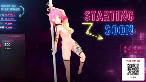 Snapshot of el_xox chatting on 09/13/25, 11:15 el XoX online show from 09/13/25, 11:15