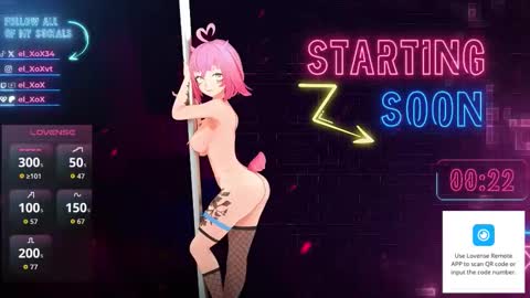 Snapshot of el_xox chatting on 11/01/25, 10:01 el XoX online show from 11/01/25, 10:01