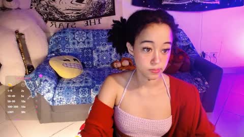 Snapshot of ela_0 chatting on 02/14/25, 03:33 Ela  Help me reach 100 thumbs up online show from 02/14/25, 03:33