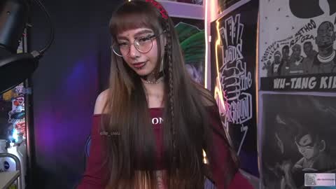 Snapshot of elle_uwu chatting on 01/22/25, 11:10 follow me on instagram . online show from 01/22/25, 11:10