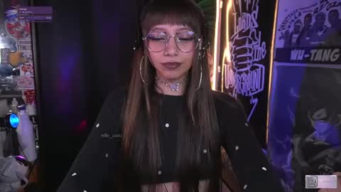 Snapshot of elle_uwu chatting on 10/06/25, 11:07 follow me on instagram . online show from 10/06/25, 11:07