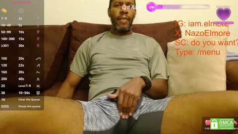 Snapshot of elmorenazogt chatting on 01/24/25, 02:49 My name is Elmore. Please say hello I like to chat with you. If you have requests or dirty talk please use tip online show from 01/24/25, 02:49