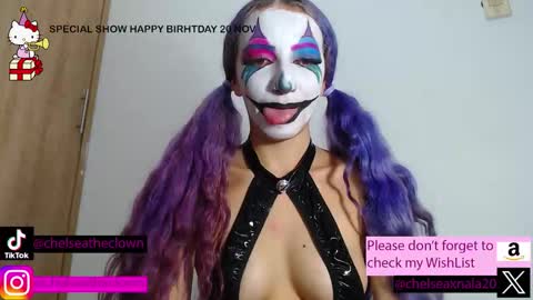 Chelsea  Please help me to reach 100 thumbs up online show from 11/12/25, 06:25