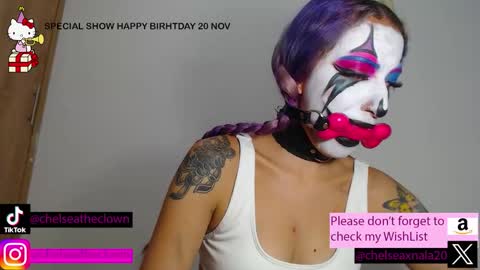 Chelsea  Please help me to reach 100 thumbs up online show from 11/12/25, 06:30