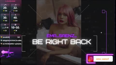 Snapshot of ema_saenz_ chatting on 02/09/25, 07:27 Sofia online show from 02/09/25, 07:27