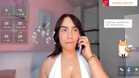 Snapshot of emily_roberts1 chatting on 02/22/25, 11:46 Emily online show from 02/22/25, 11:46